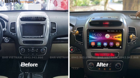 Màn hình DVD Android liền camera 360 xe Kia Sorento 2014 - 2020 | Bravigo Ultimate (6G+128G)  